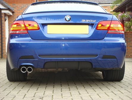 Performance achterbumper spoiler diffuser (L) BMW E92-E93 M-pakket