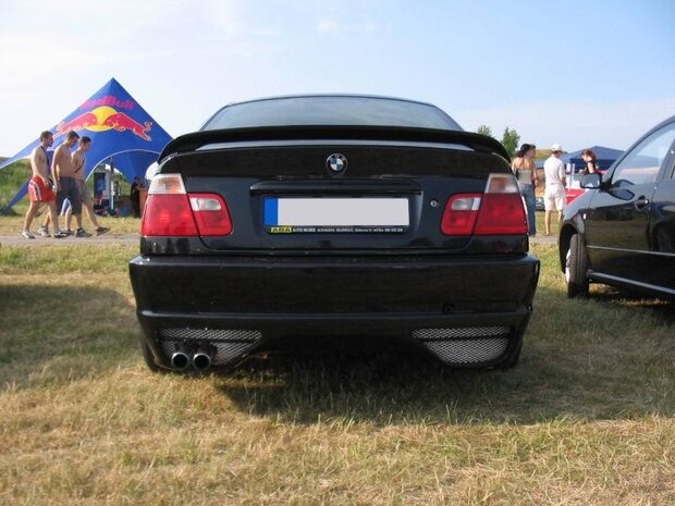 Achterklep spoiler BMW E46 sedan