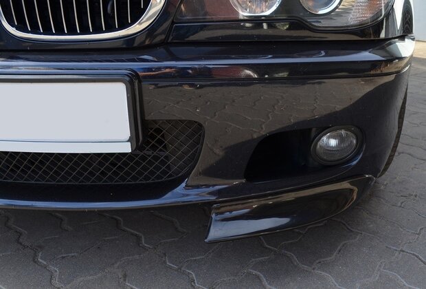 Voorbumper spoilers 2-delig BMW E46 M3 CSL